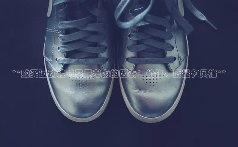 米兰官方手机app网站阿里尔公司**购买运动鞋时需要考虑的因素：价格、质量和风格**